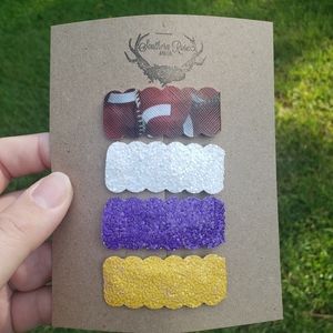 Louisiana Snap Clip Set for hair